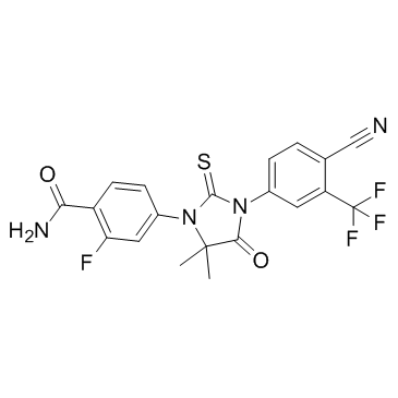 N-desmethyl Enzalutamide (N-desmethyl MDV 3100) 1242137-16-1